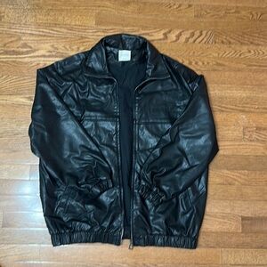 House of CB oversized leather jacket (PU “Leather”)